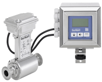 Burkert Full Bore Magmeter, Hygienic Process Connection, 8056